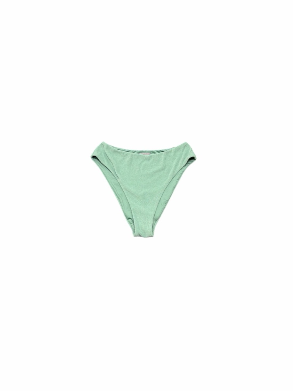 Victoria’s Secret blue/green terry cloth high waist Bikini Bottom